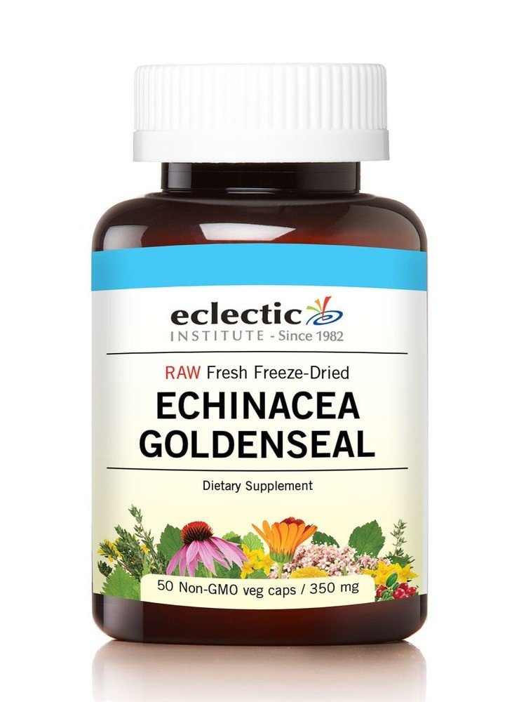 Eclectic Herb Echinacea Goldenseal 50 VegCap