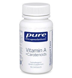 Pure Encapsulations Vitamin A + Carotenoids 90 Capsule