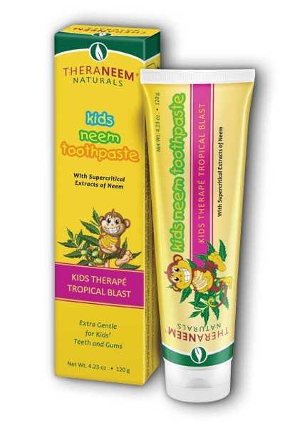 Organix South Kids Neem Toothpaste Tropical Blast 4.23 oz Cream