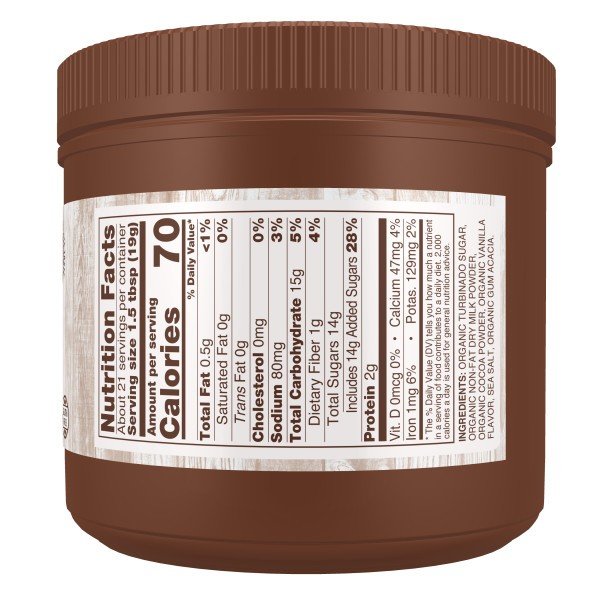 Now Foods Cocoa Lovers Organic Hot Cocoa 14 fl oz Powder