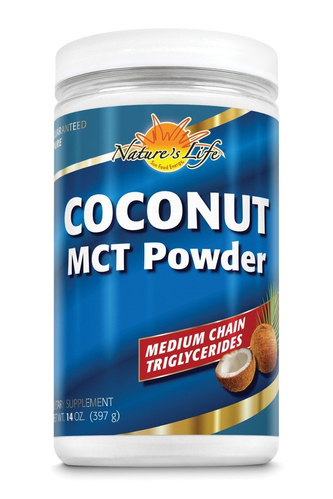 Nature&#39;s Life Coconut MCT 14 oz Powder