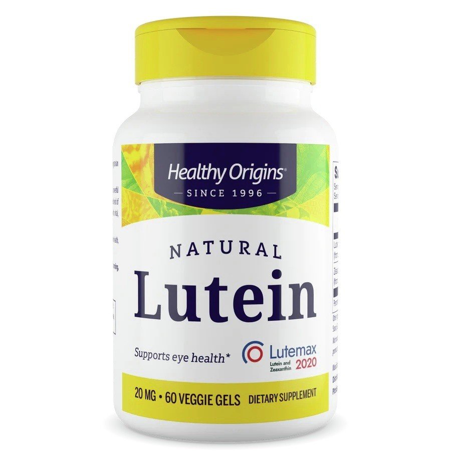 Healthy Origins Lutein 20mg 60 VegCap