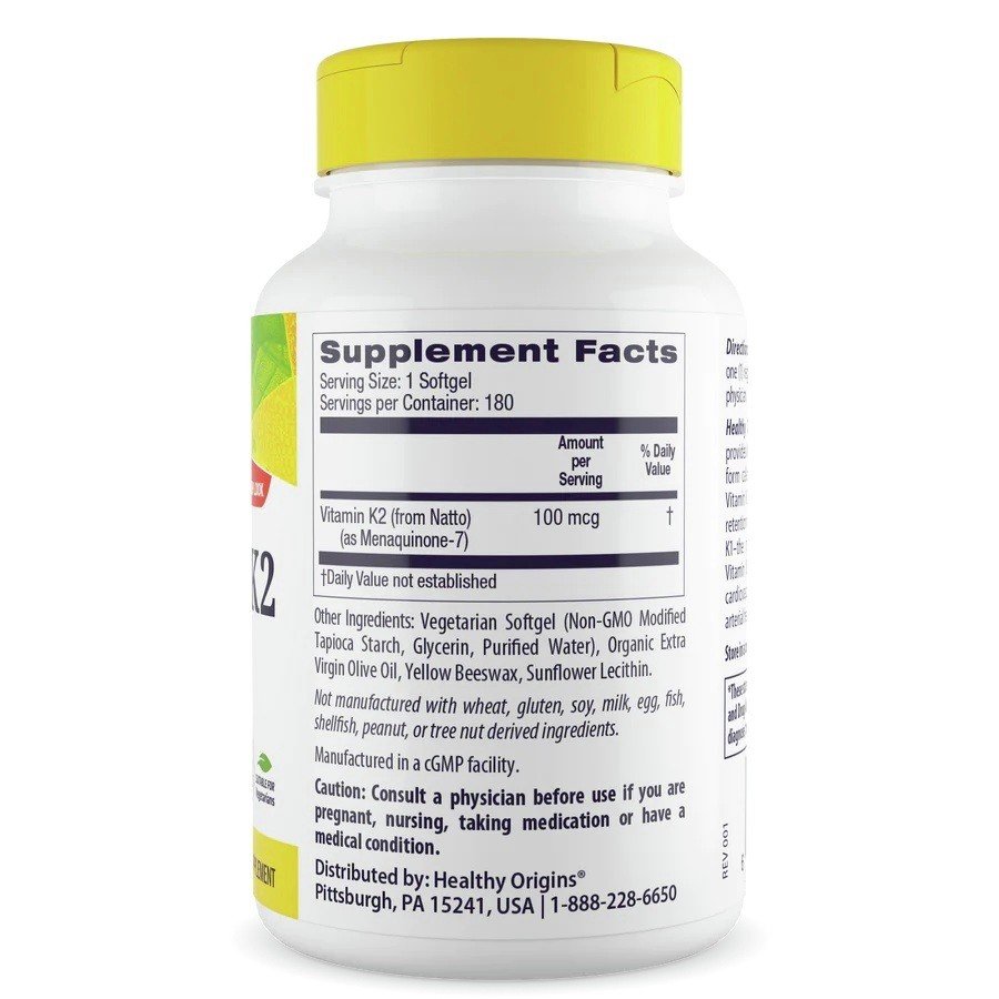 Healthy Origins Lutein 20mg 60 VegCap