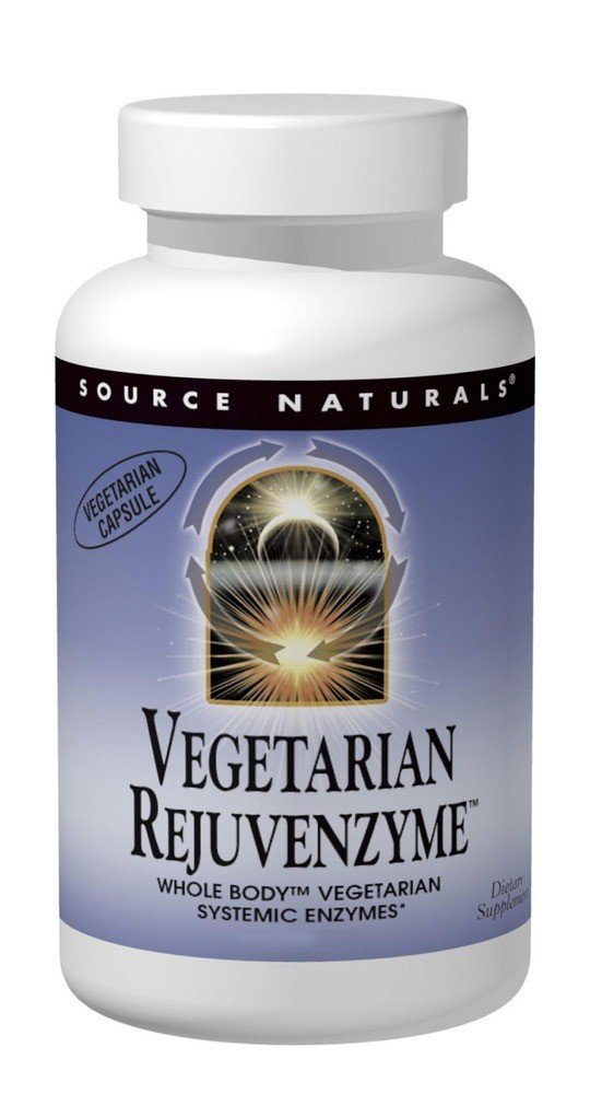 Source Naturals, Inc. RejuvenZyme Whole-Body Enzymes Vegetarian Bio-Aligned 500 VegCap