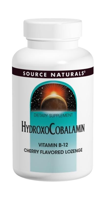 Source Naturals, Inc. Hydroxocobalamin 60 Lozenge