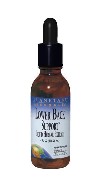 Planetary Herbals Lower Back Support 2 oz Liquid