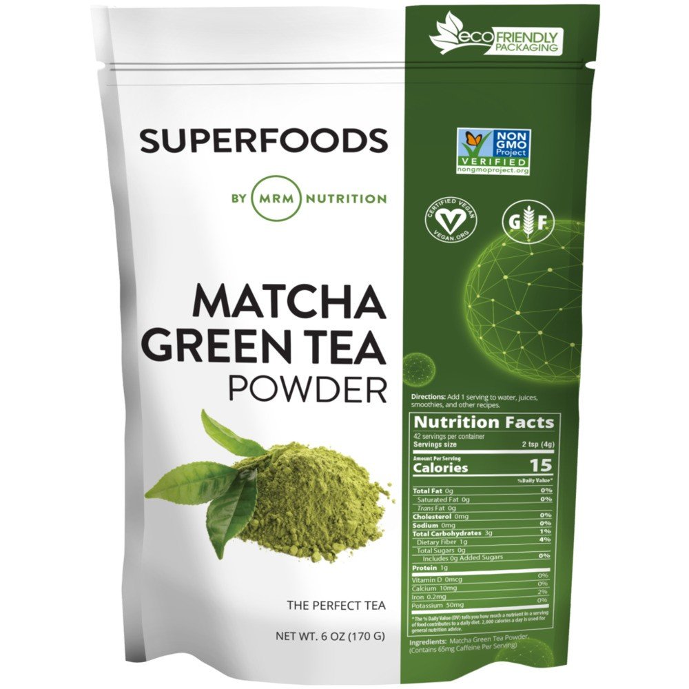 MRM (Metabolic Response Modifiers) Super Foods - Raw Matcha Green Tea 6 oz Powder