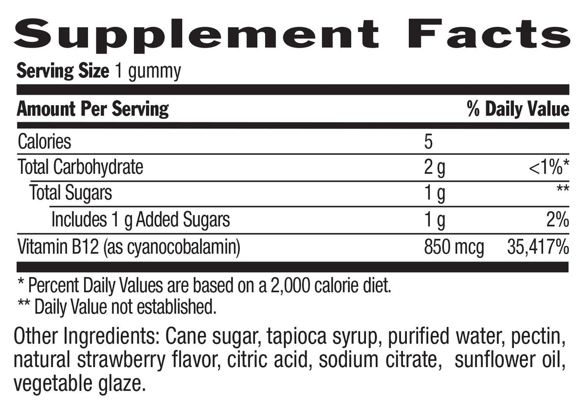 Country Life B 12 Gummies 120 Gummy