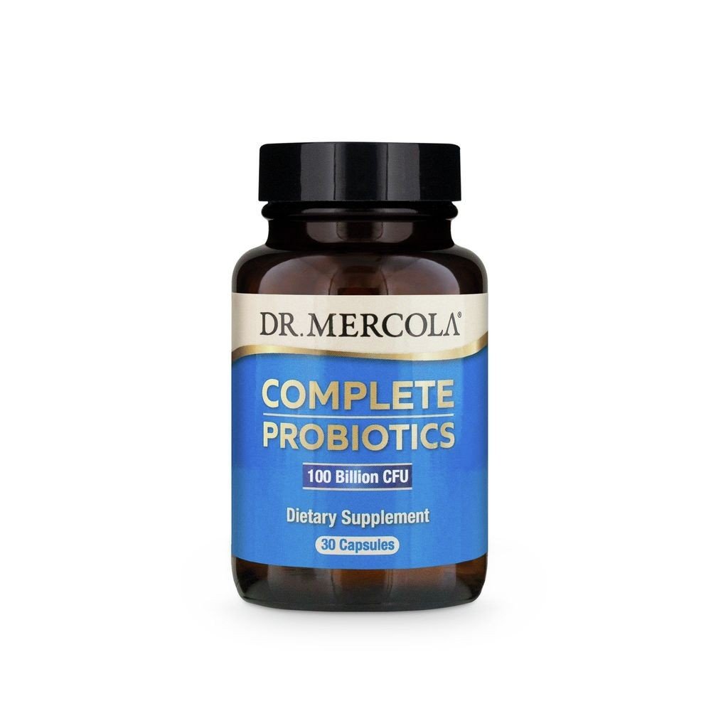 Dr. Mercola Complete Probiotics 100 Billion CFU 30 Capsule