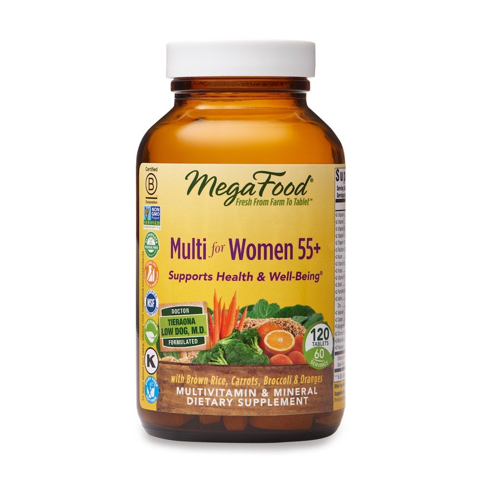 MegaFood Multi for Women 55+ 120 Tablet