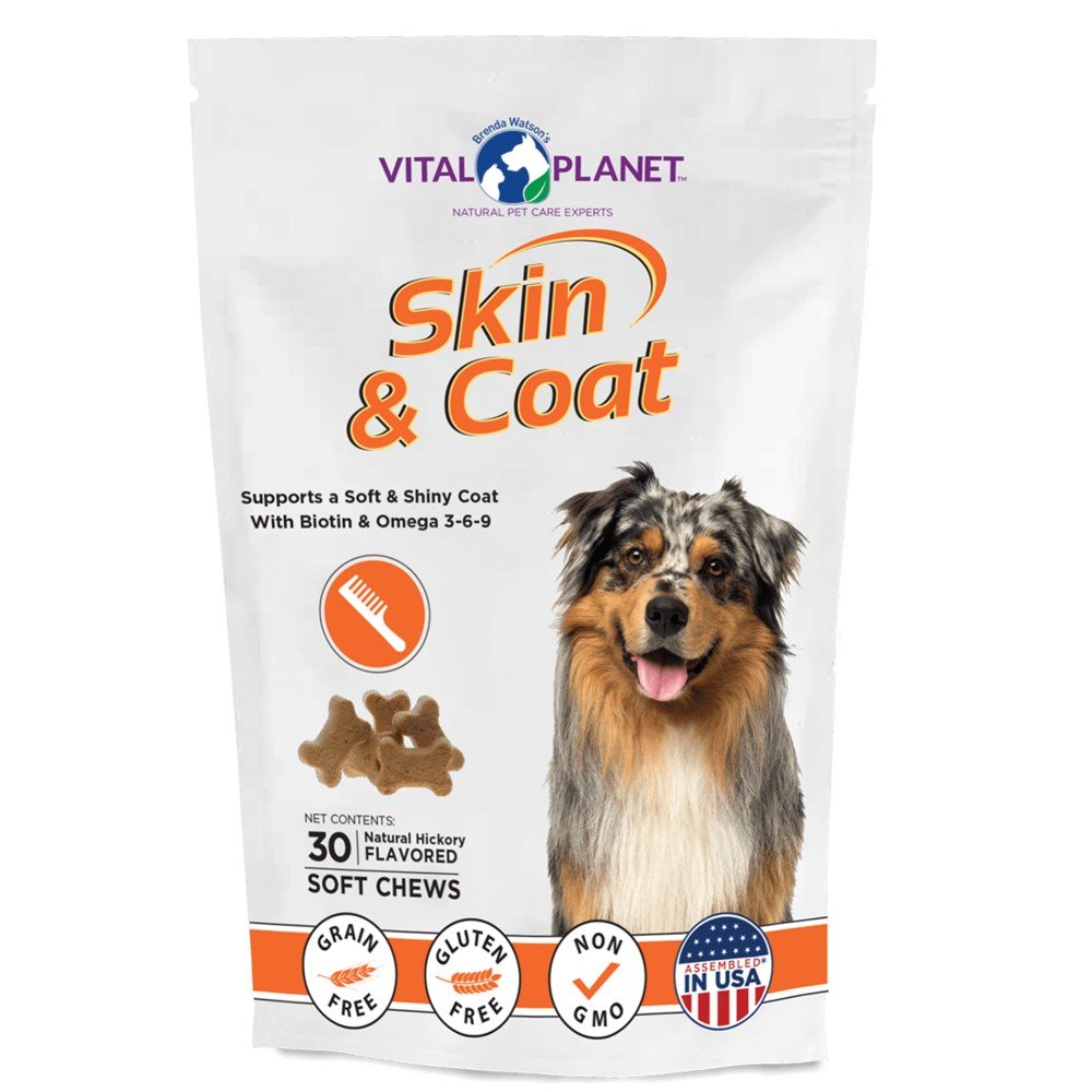 Vital Planet Skin & Coat Soft Chews 30 Chewable