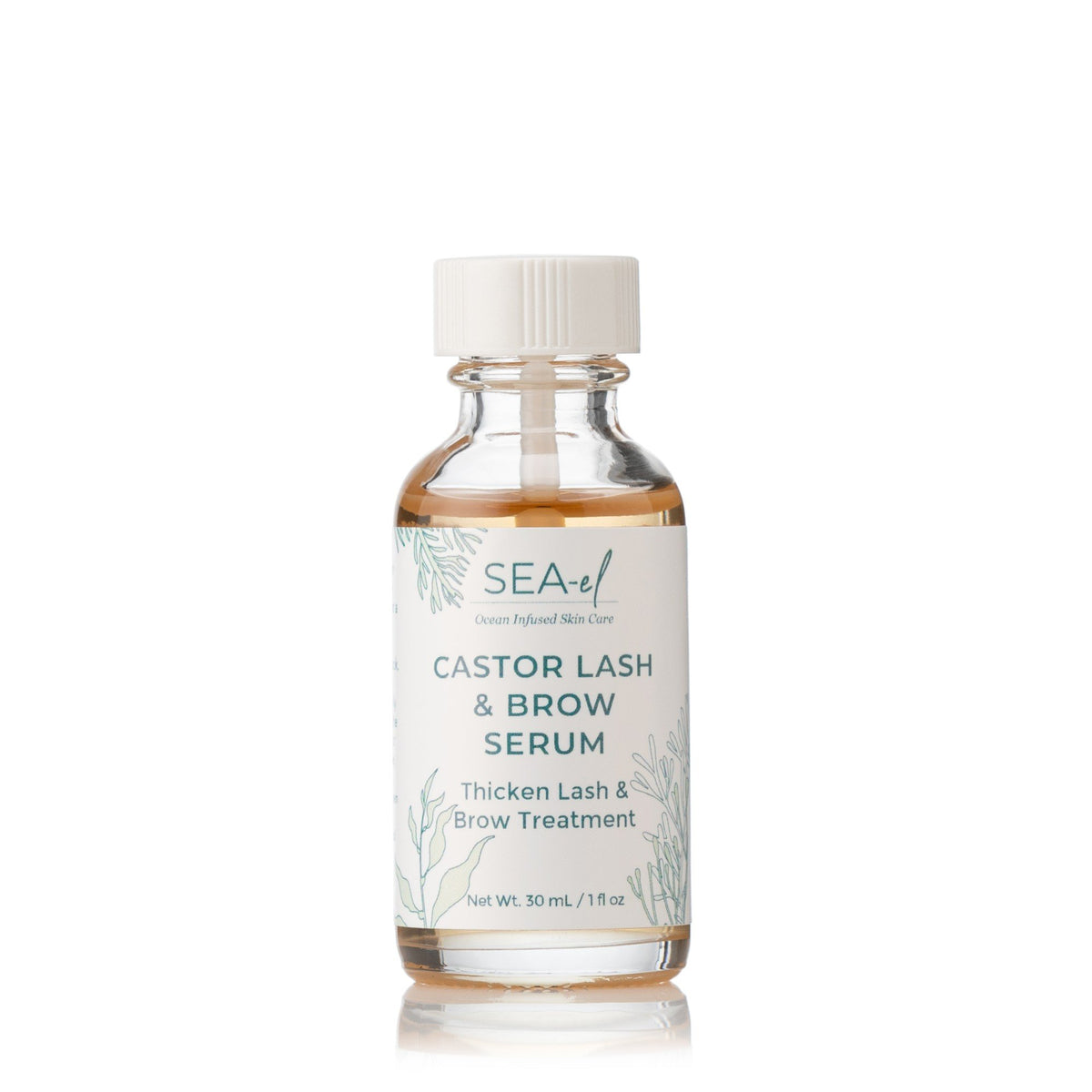 Sea El Castor Lash &amp; Brow (10% Black Seed Oil) 1 oz Liquid