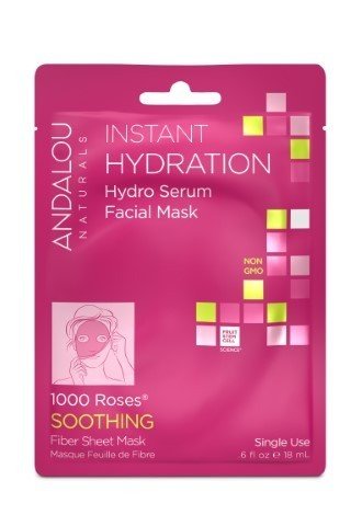 Andalou Naturals Hydro Serum Facial Mask Soothing 0.6oz Mask