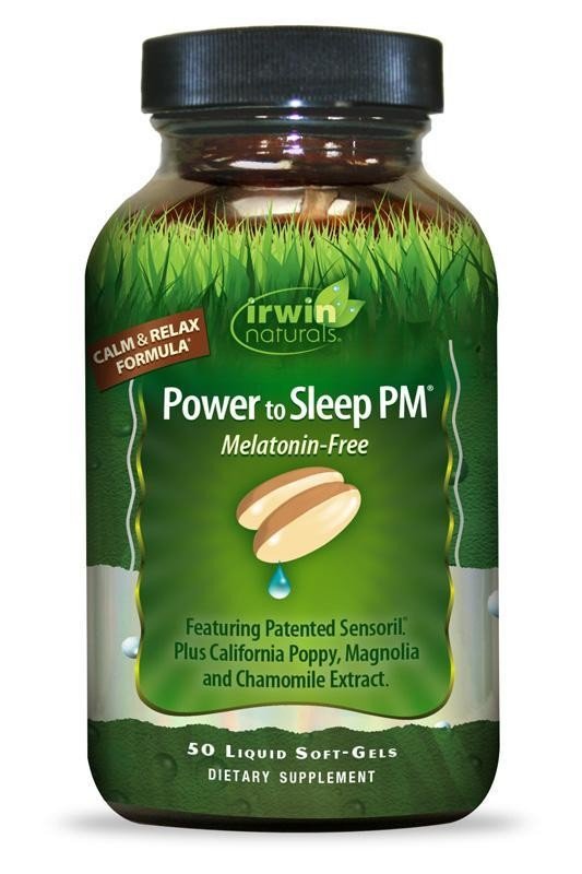 Irwin Naturals Power to Sleep PM Melatonin-Free 60 Softgel