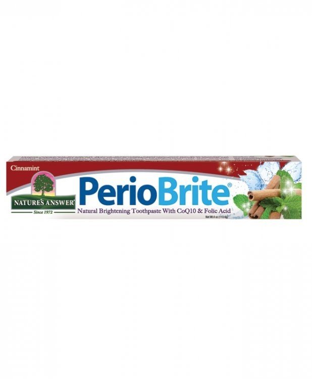 Nature's Answer PerioBrite Natural Toothpaste Cinnamint 4 oz Paste