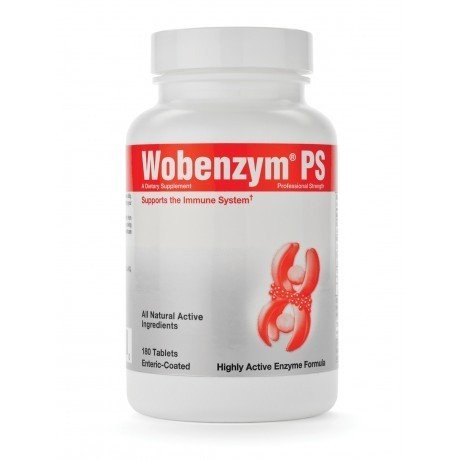 Wobenzym PS | Douglas Laboratories | Immune System Support | Enteric Coated | Dietary Supplement | 180 VegCaps | 180 Vegetable Capsules | VitaminLife