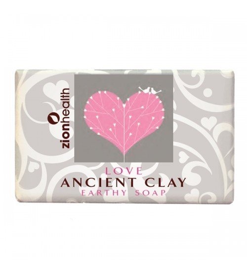 Zion Health Clay Soap Love 6 oz Bar