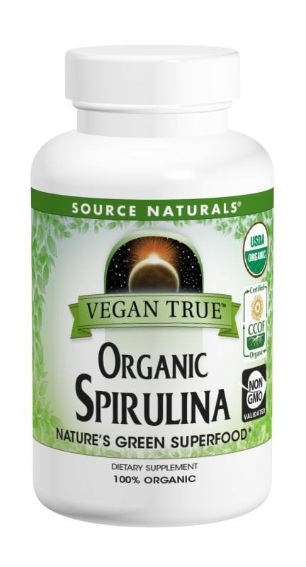Source Naturals, Inc. Vegan True Organic Spirulina 8 oz Powder