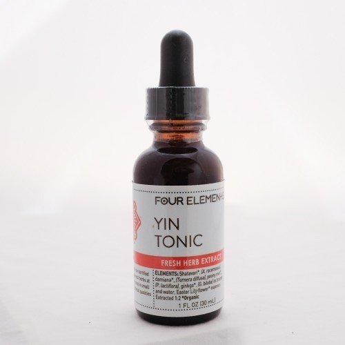 Four Elements Organic Herbals Yin Tonic Tincture Blend 1 oz Liquid