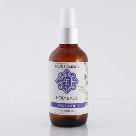 Four Elements Organic Herbals Holy Basil Hydrosol 4 oz Spray