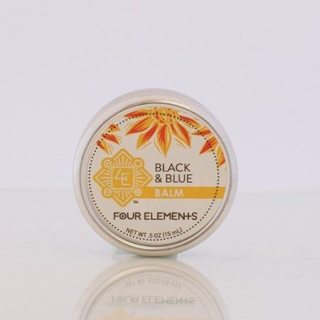 Four Elements Organic Herbals Black &amp; Blue Balm 1 oz Cream
