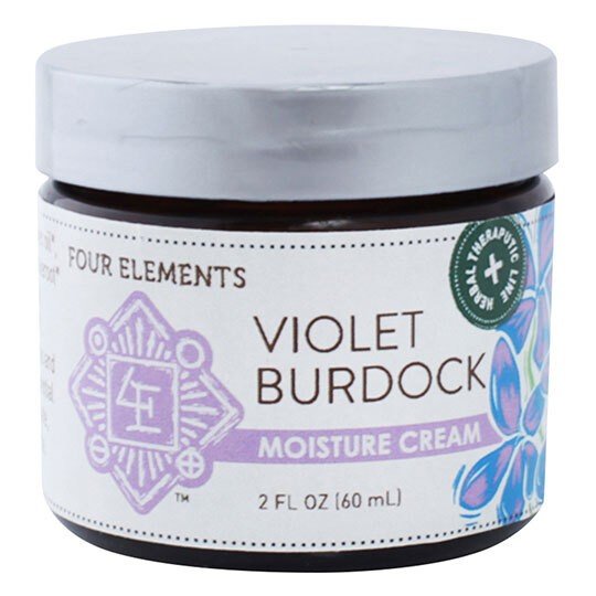 Four Elements Organic Herbals Violet Burdock Cream 2 oz Cream