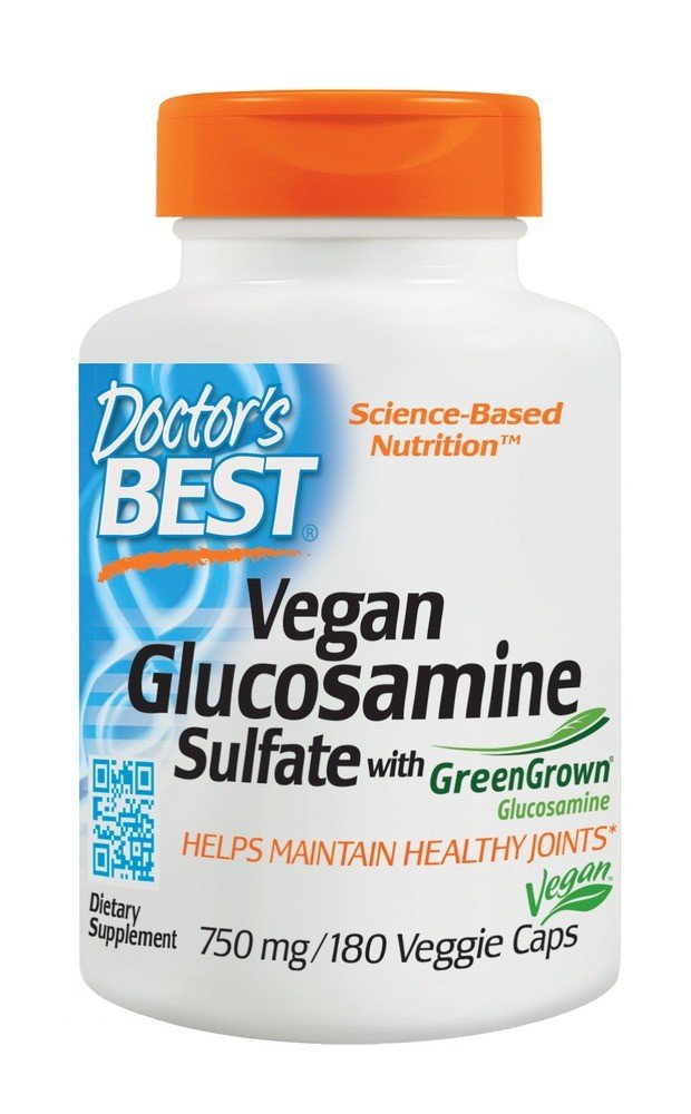 Doctors Best Vegan Glucosamine Sulfate with GreenGrown 750mg 120 VegCap