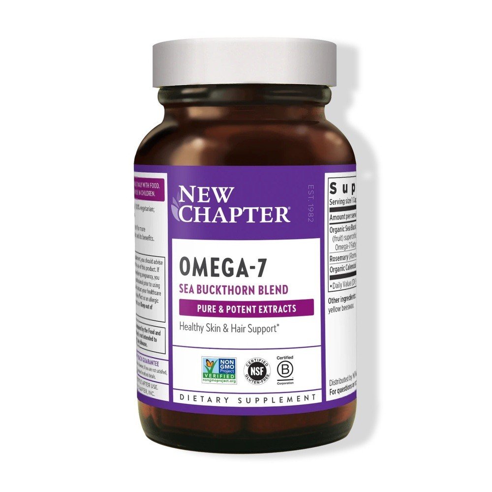 New Chapter Omega-7 Sea Buckthorn Blend 60 Liquid VegCaps