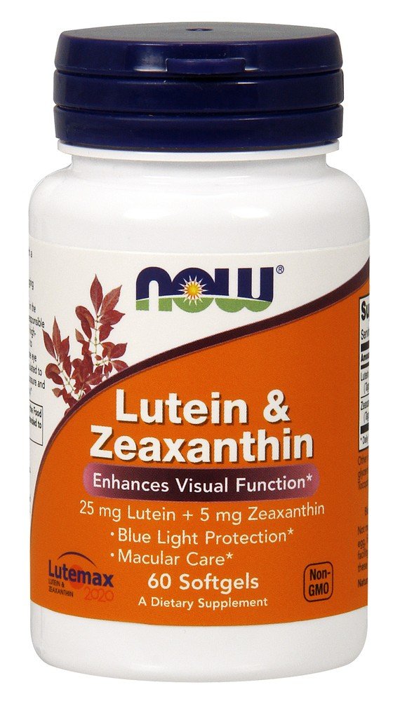 Now Foods Lutein &amp; Zeaxanthin 60 Capsule