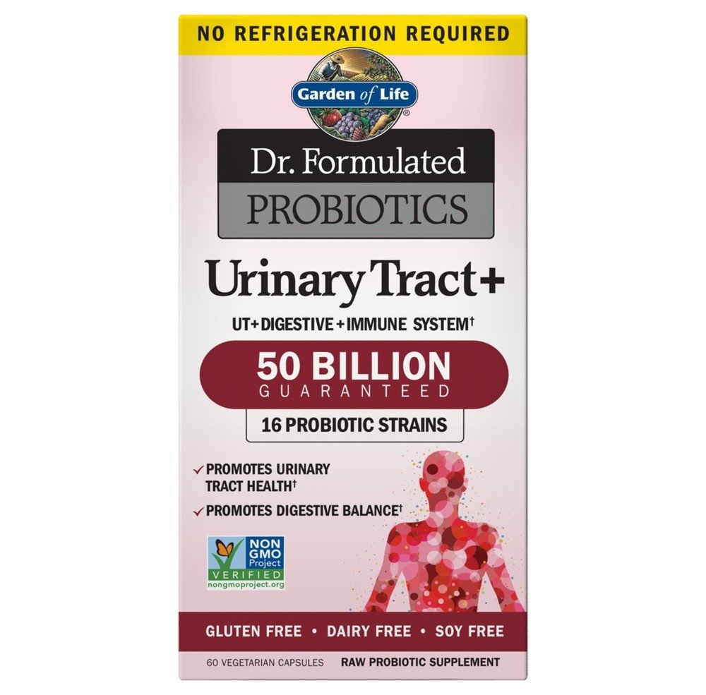 Garden of Life Dr. Formulated Probiotics Urinary Tract No Refrigeration Required 60 Capsule