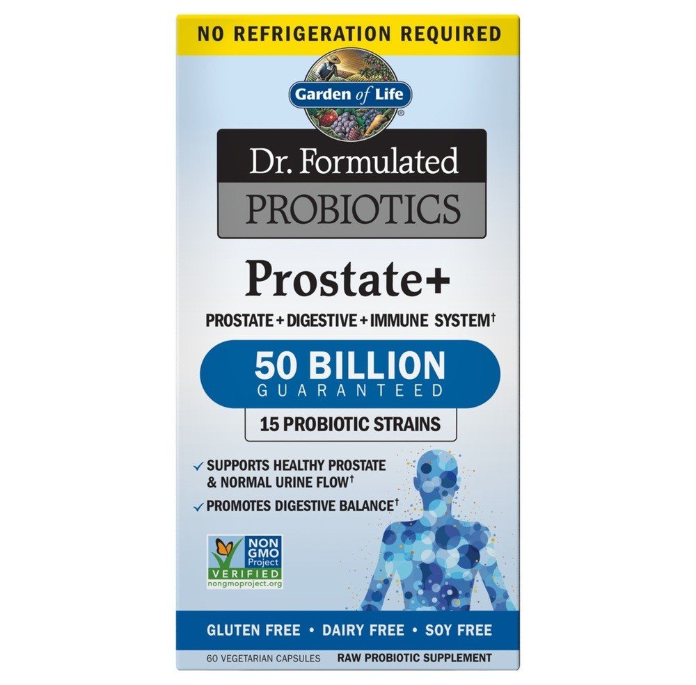 Garden of Life Dr. Formulated Probiotic Prostate No Refrigeration Required 60 Capsule