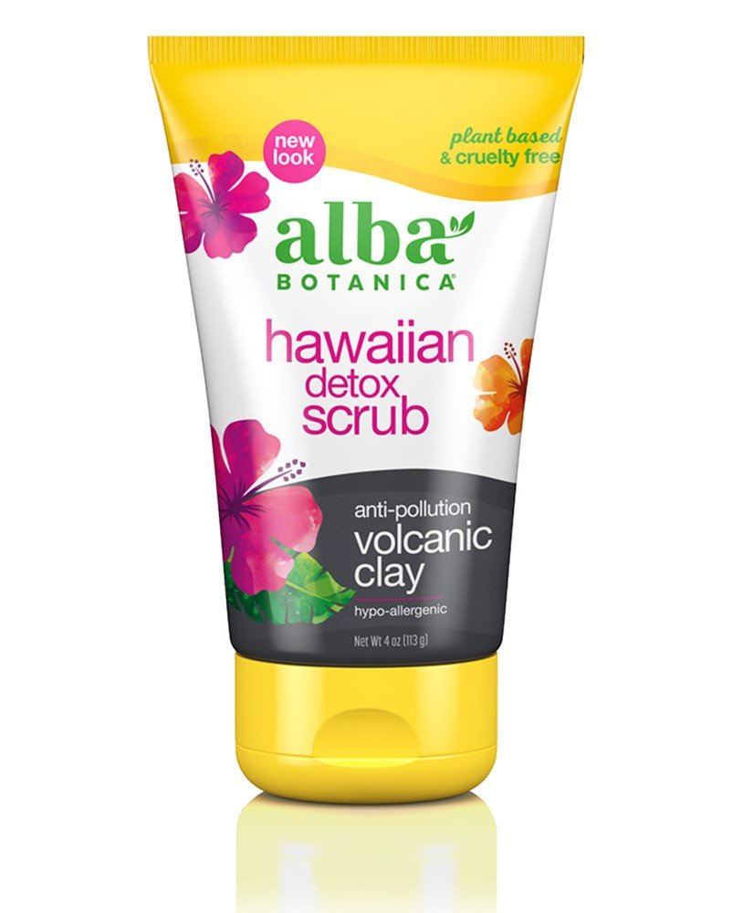 Alba Botanica Hawaiian Detox Scrub 6 oz Liquid