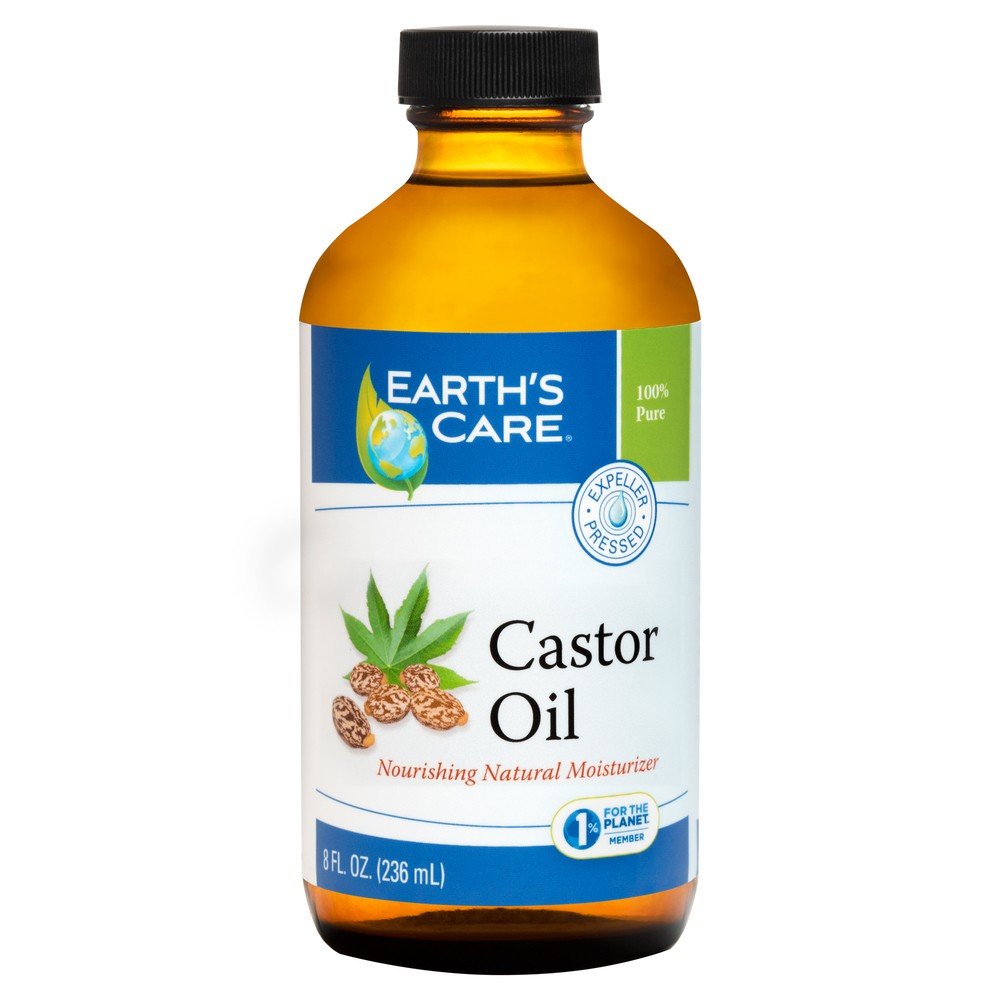 Earth's Care Castor Oil 8 oz Oil