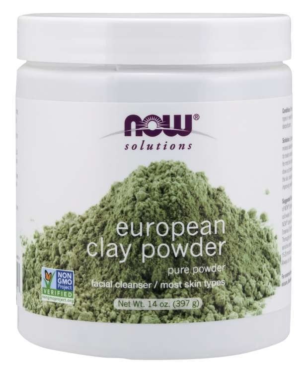 Now Foods Solutions European Clay Powder 14 oz Powder