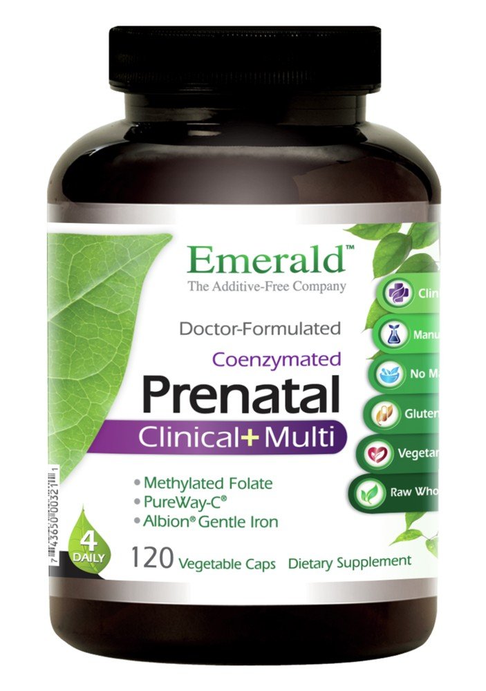 Emerald Labs High Potency Prenatal Multi Vit-A-Min 120 Capsule