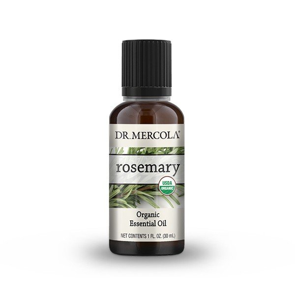 Dr. Mercola Organic Rosemary Essential Oil 1 oz Oil