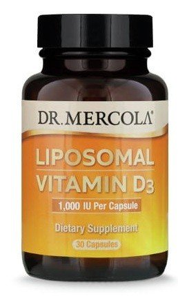 Dr. Mercola Liposomal Vitamin D 1000 IU 30 Liquid Caps