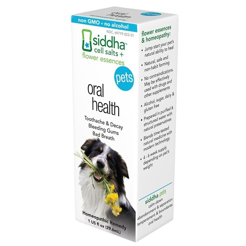 Siddha Flower Essences Pets Oral Health 1 fl oz Liquid