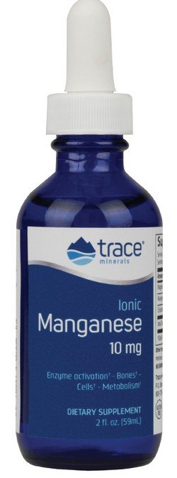 Trace Minerals Liquid Ionic Manganese - 10mg 2 fl oz Liquid