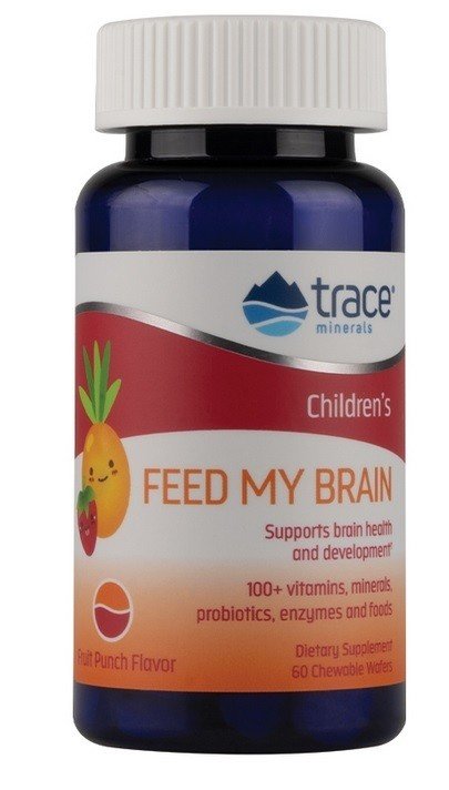 Trace Minerals FMB: Feed My Brain for Children 60 Waffers