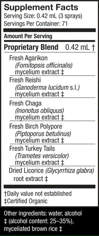 Fungi Perfecti/Host Defense MycoShield Spray - Licorice Root 1 fl oz Spray