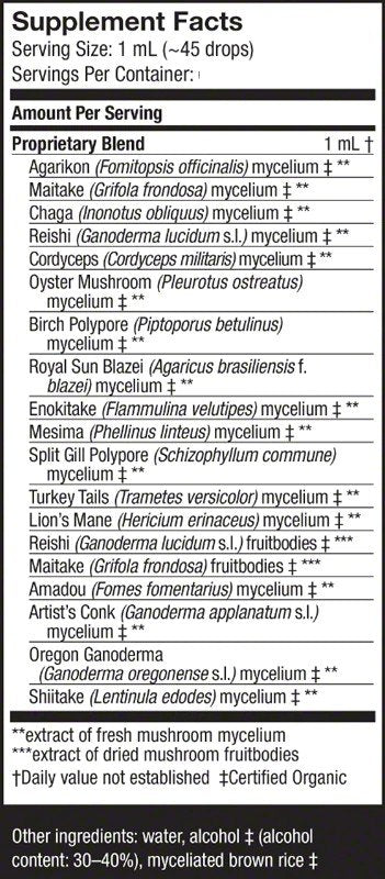 Fungi Perfecti/Host Defense MyCommunity Extract 4 fl oz Liquid