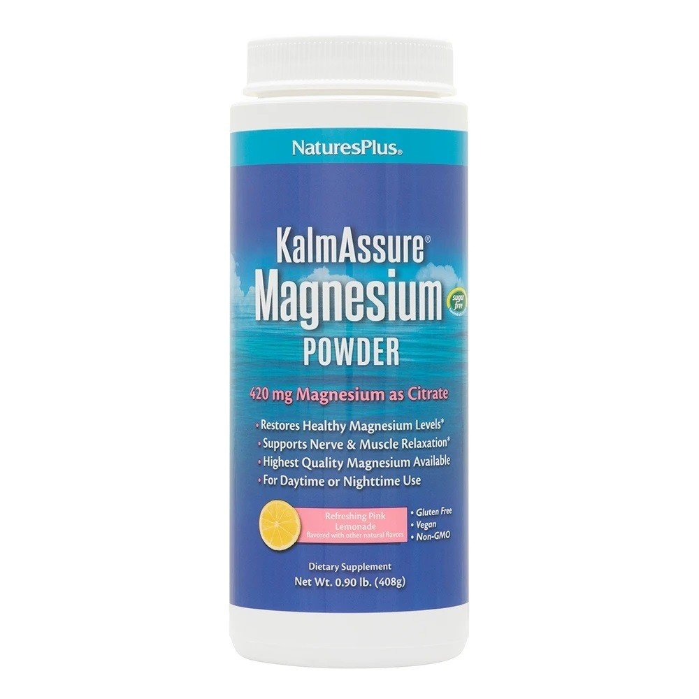 Nature's Plus Kalm Assure Magnesium Powder Pink Lemonade 1.15 Powder