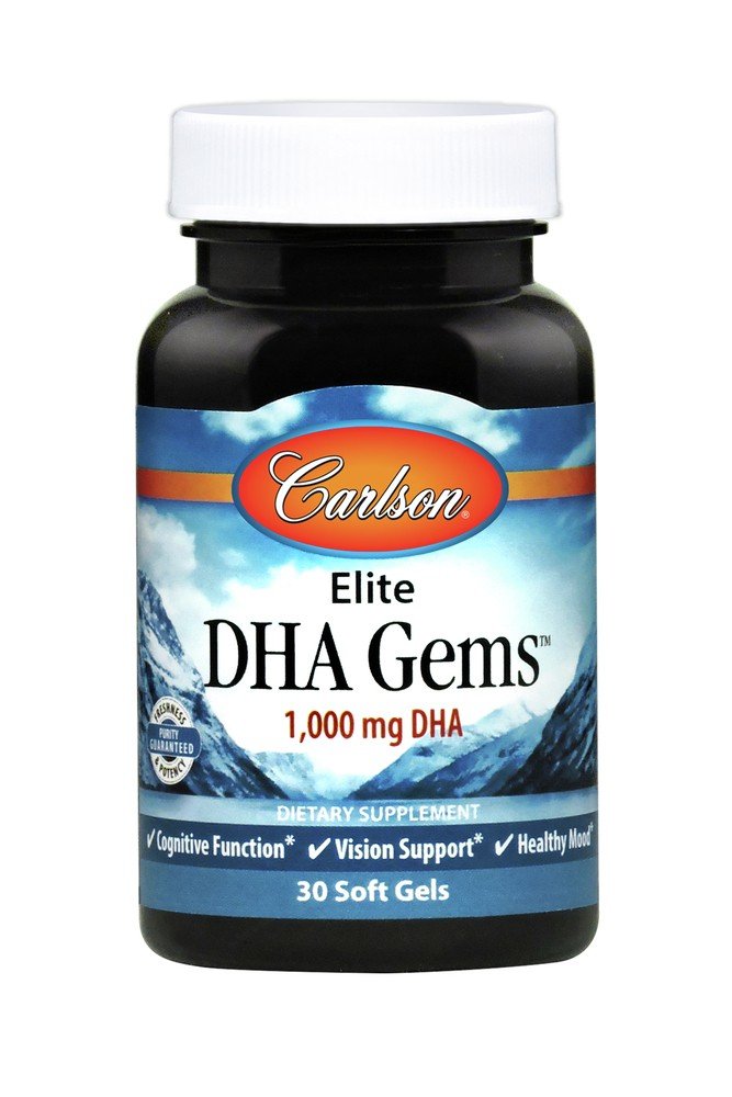 Carlson Laboratories Elite DHA Gems 30 Softgel