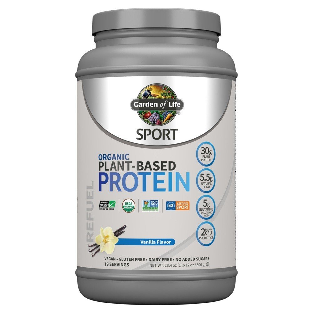 Garden of Life Sport Organic Plant-Based Protein Vanilla 806 grams Powder