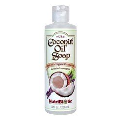 Nutribiotic Pure Coconut Soap Lavender Lemongrass 8 fl oz Liquid
