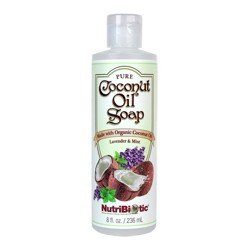 Nutribiotic Pure Coconut Soap Lavender & Mint 8 fl oz Liquid