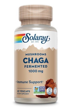 Solaray Organically Grown Chaga Mushroom 60 VegCap