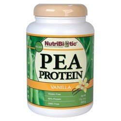 Nutribiotic Pea Protein Vanilla 21 oz Powder