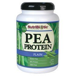 Nutribiotic Pea Protein Plain 21 oz Powder